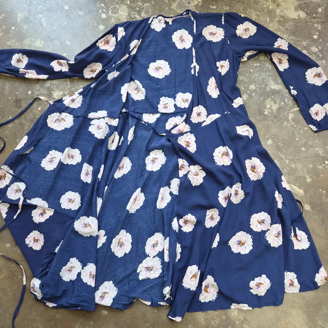 66) 새제품 캐스키드슨 플라워 랩 원피스 드레스 상품이미지6