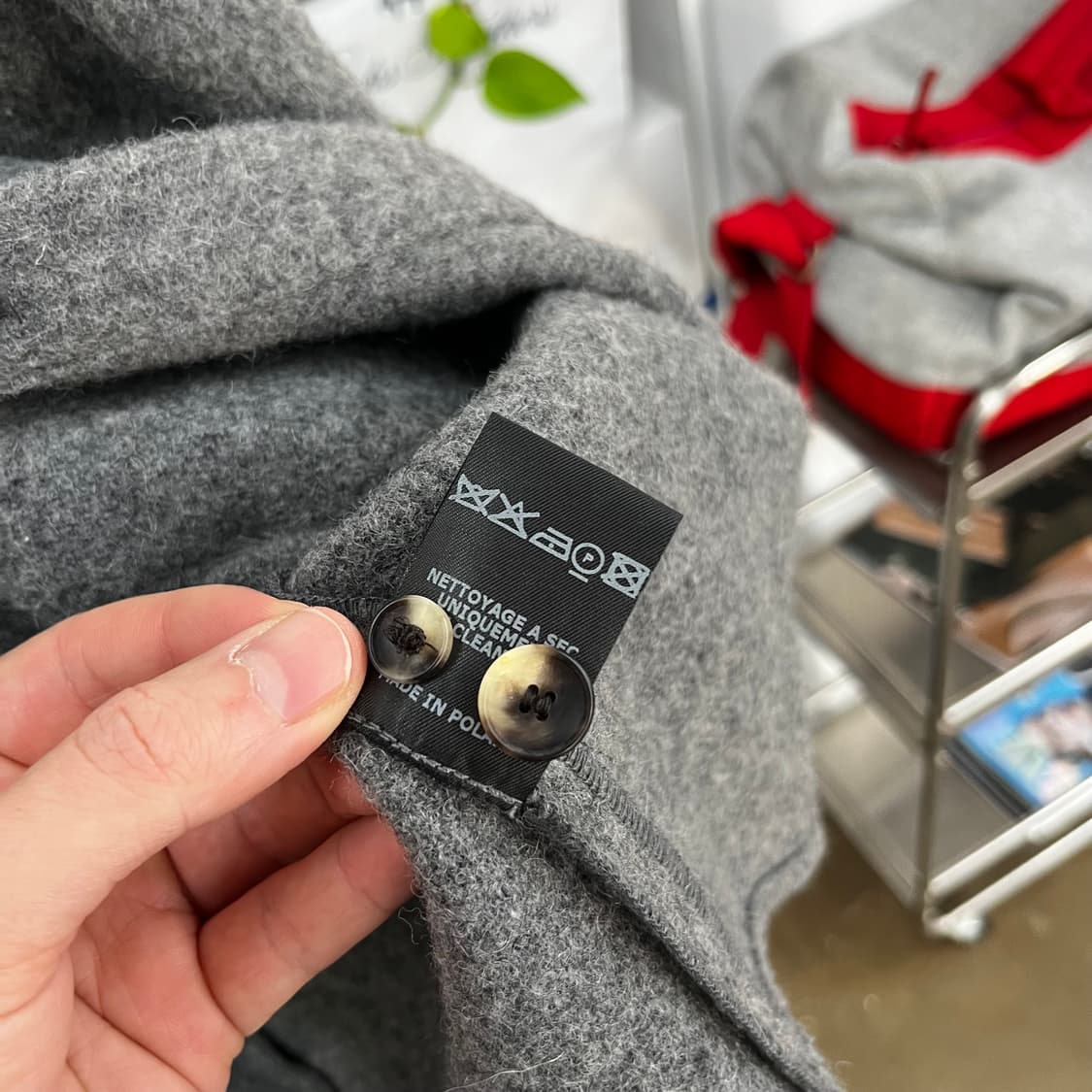 이자벨마랑 숄더퍼프 셔츠자켓 34 상품이미지5