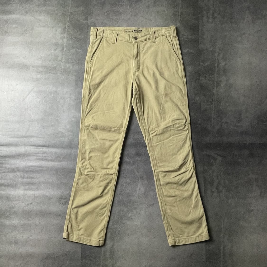 CARHARTT 칼하트 빈티지 베이지 스트레이트핏 워크팬츠 상품이미지1