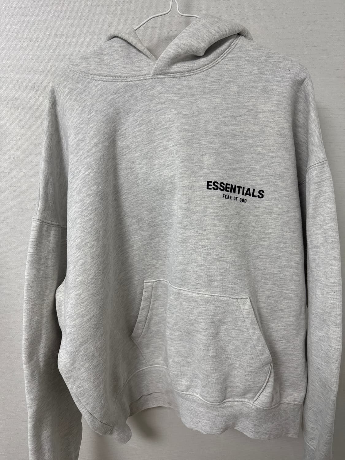 에센셜 피어오브갓 후드티 라이트 오트밀 M 상품이미지3