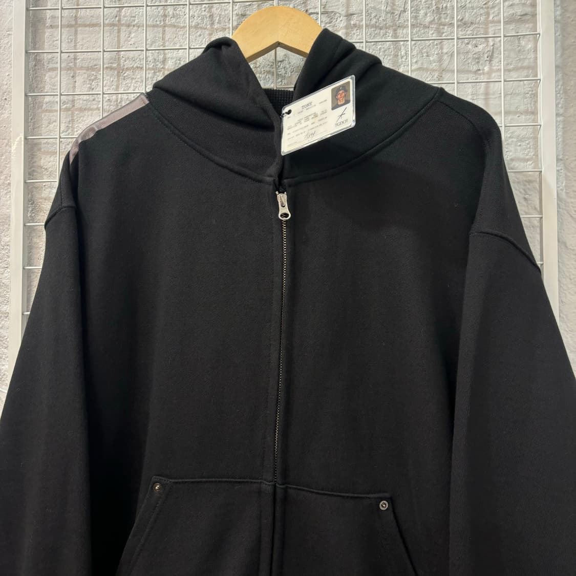 THDOT Dev Uniform 블랙 아머 후드집업 XL 상품이미지3