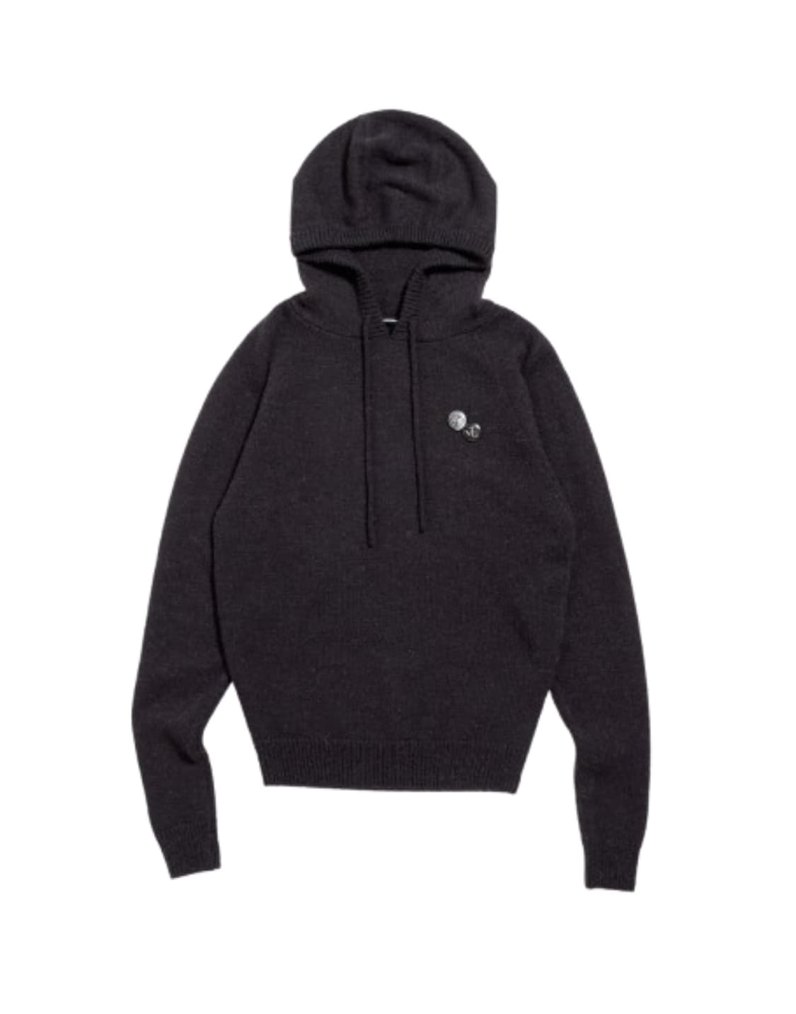 해칭룸 Base Hoodie Knit Purple Charcoal 3 상품이미지3