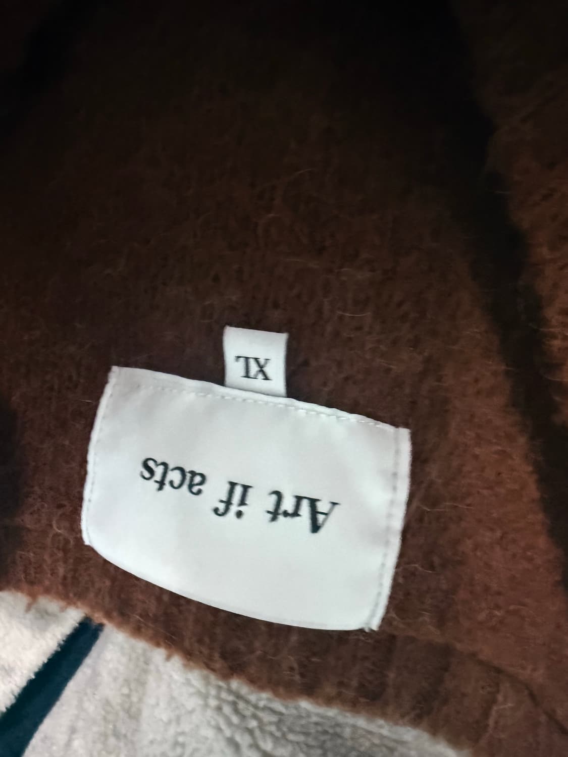 아트이프액츠 모헤어 가디건 xl 상품이미지3