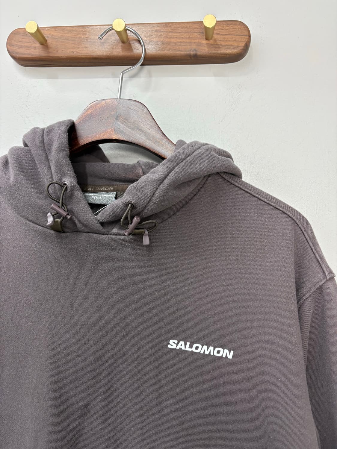 살로몬컴포트 후드 다크브라운 A2971 상품이미지3