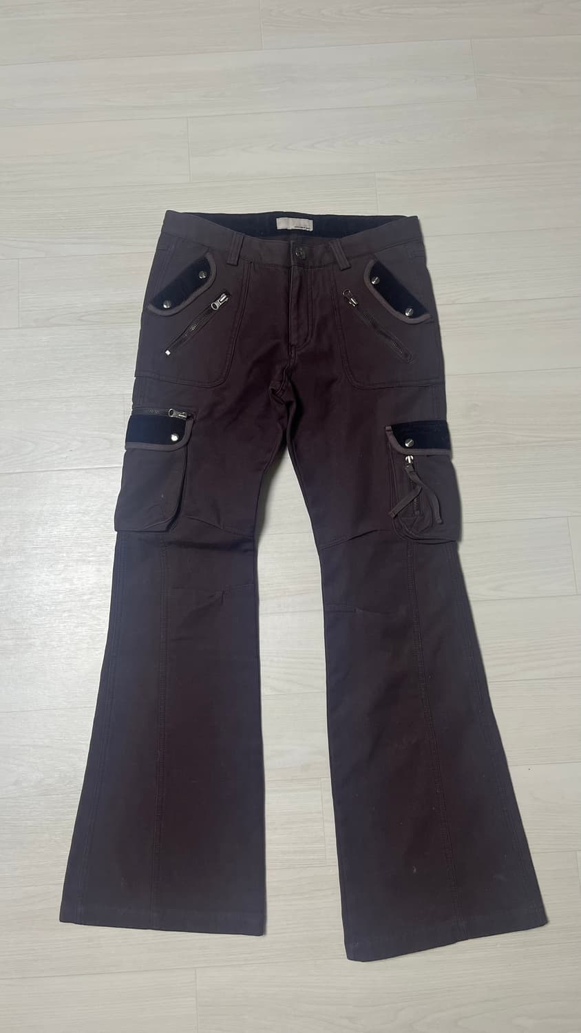 오즈온깔 부츠컷 카고팬츠 상품이미지2