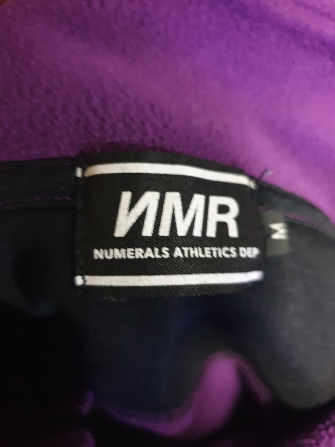 NUMERALS 하프 스냅버튼 플리스 자켓 퍼플 (M) 상품이미지4