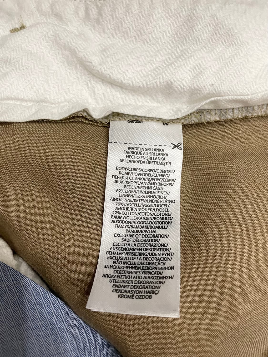 폴로 클래식핏 린넨 블렌드 쇼츠 반바지 9인치 상품이미지5