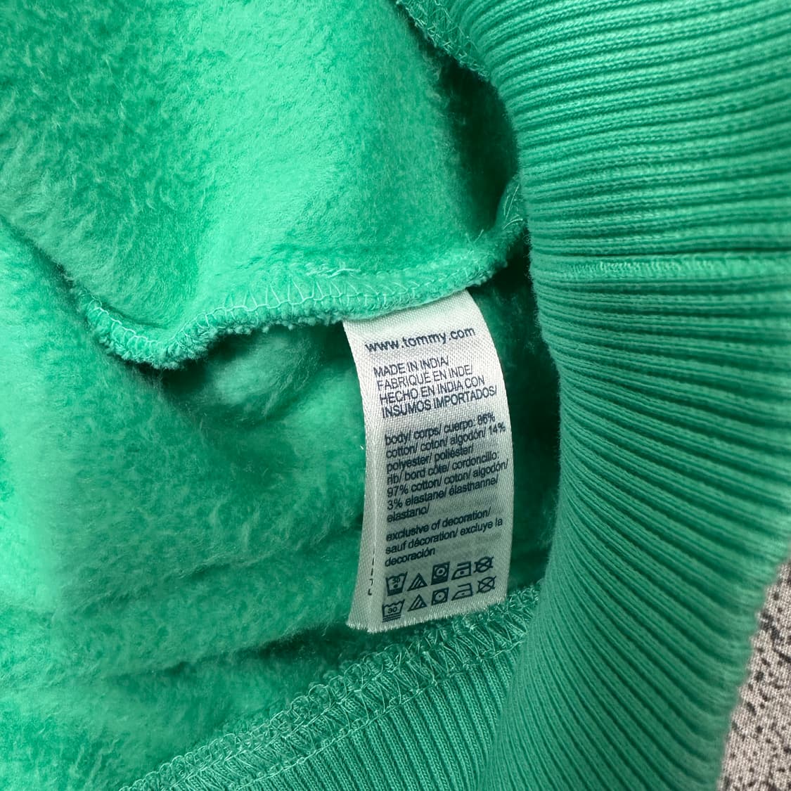 ✨ (바배) 타미 진스 뱃지 약기모 후드티  상품이미지4