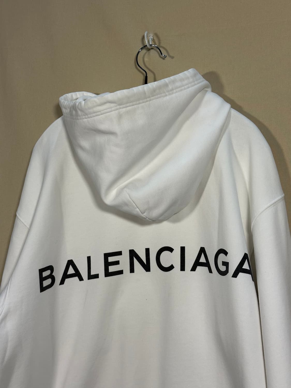 발렌시아가 백로고 오버 후디 처분  상품이미지2