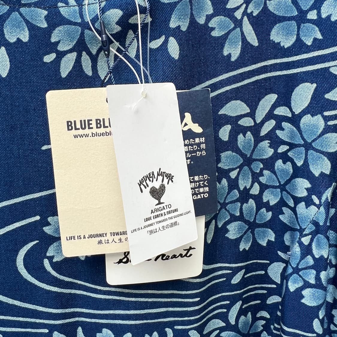 BLUEBLUE 인디고 레이온 원피스 상품이미지7