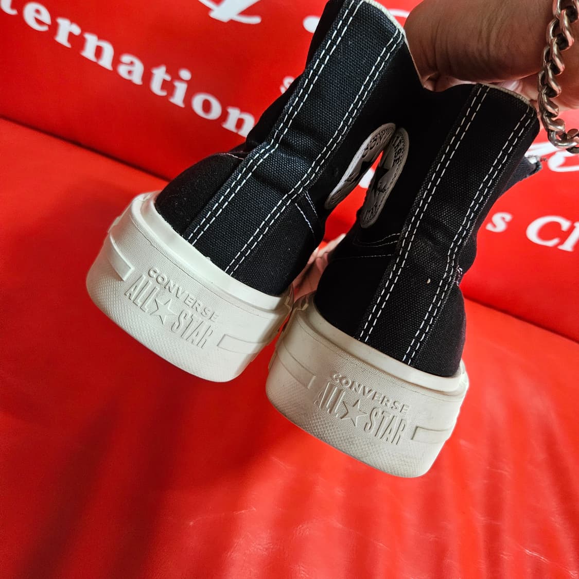 컨버스(Converse) 척 테일러 올스타 크루즈 블랙 에그렛 255 상품이미지5