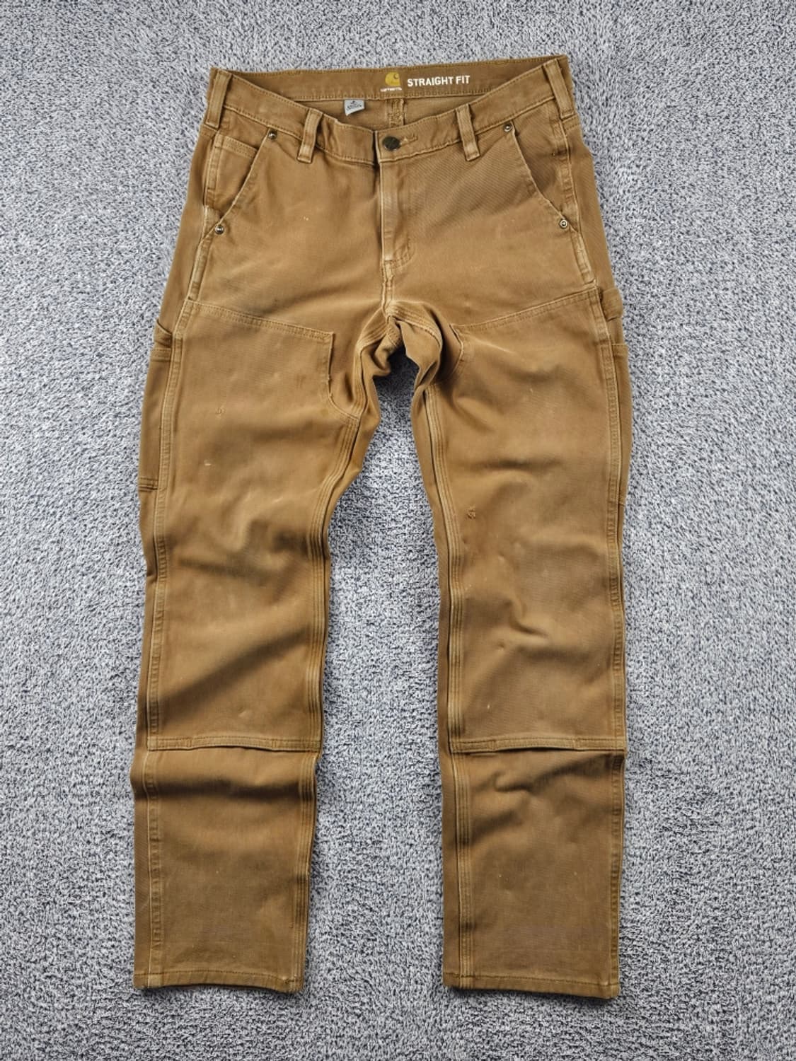 칼하트 코튼 캔버스 더블니 카펜터 워크 팬츠 (28X30추정)/10775 상품이미지1