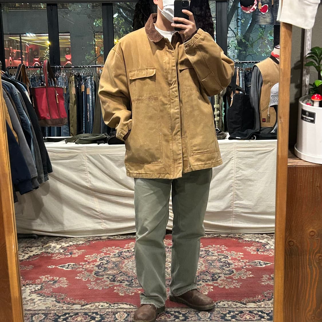 XXL) USA 빈티지 덕캔버스 워크 자켓 상품이미지7