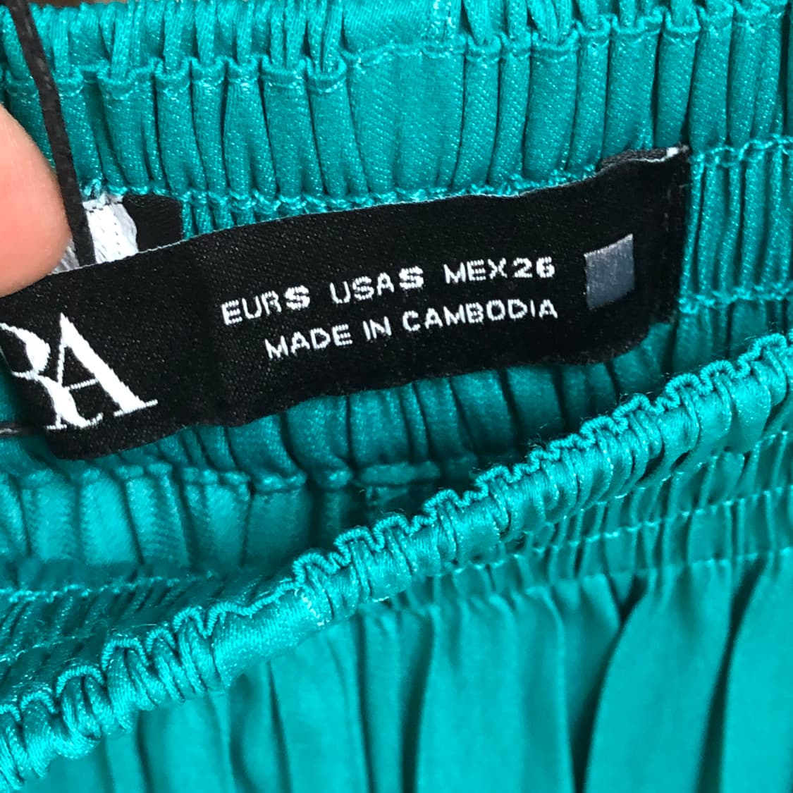 [새상품] 자라 플리츠팬츠 상품이미지3