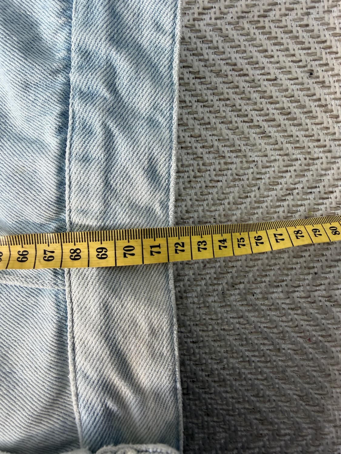 정품) IRO 이로 한섬 루즈핏 데님 조끼 34 상품이미지10