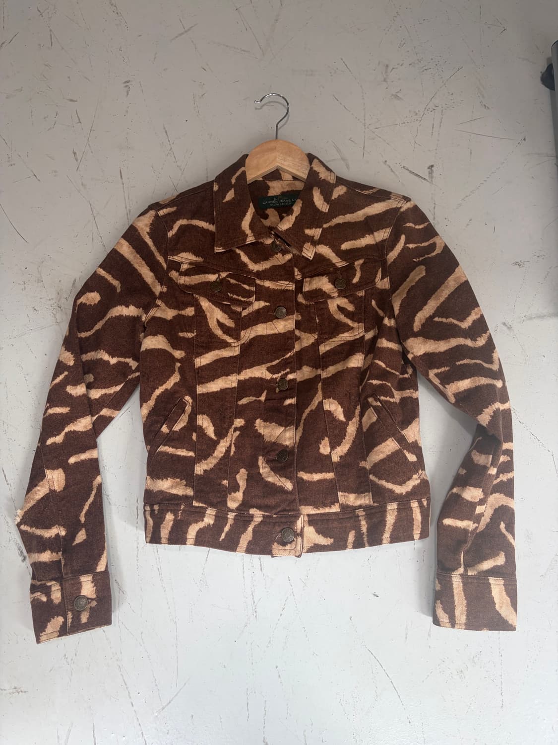 Ralph Lauren Jeans 패턴 데님 자켓 상품이미지5