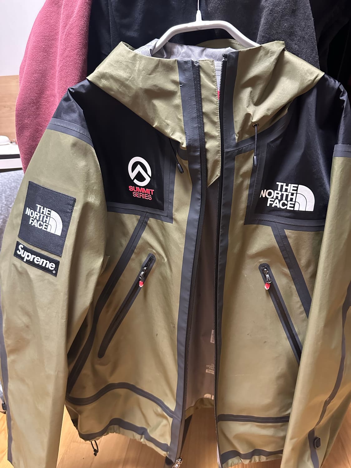 슈프림 노스페이스 올리브 M 상품이미지2