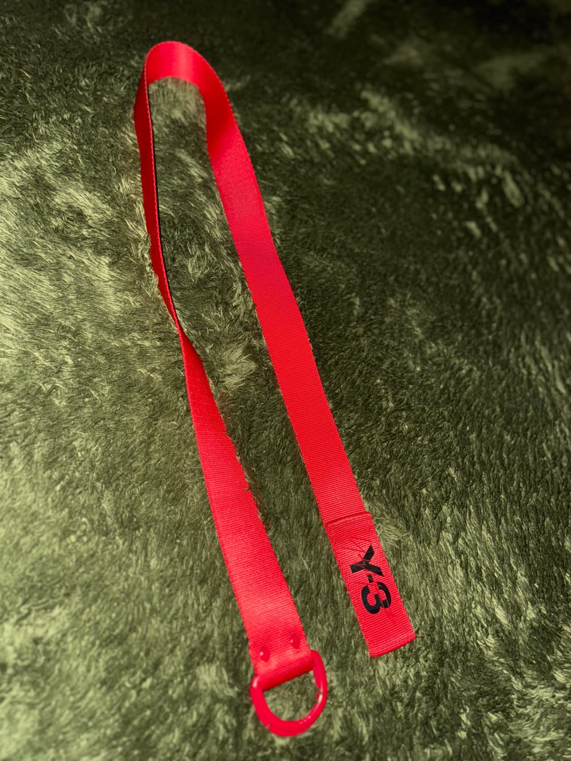 [M] Y-3 와이쓰리 요지야마모토 로고 벨트 125cm 상품이미지4