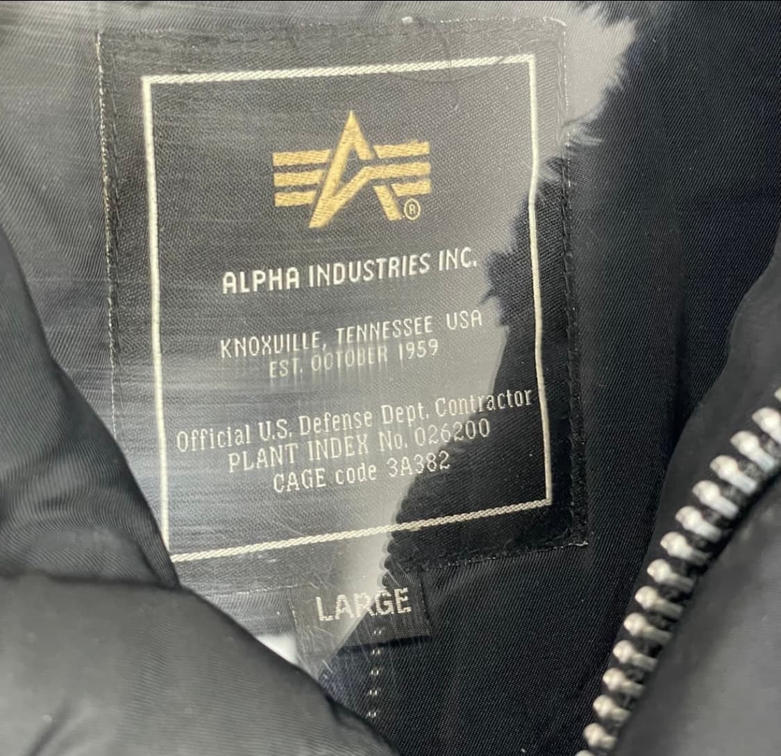 알파인더스트리 n3b 라지 Large 상품이미지3