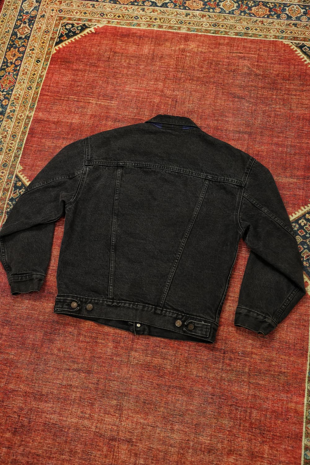 80s 빈티지 리바이스 흑청 트러커자켓 판매 상품이미지10