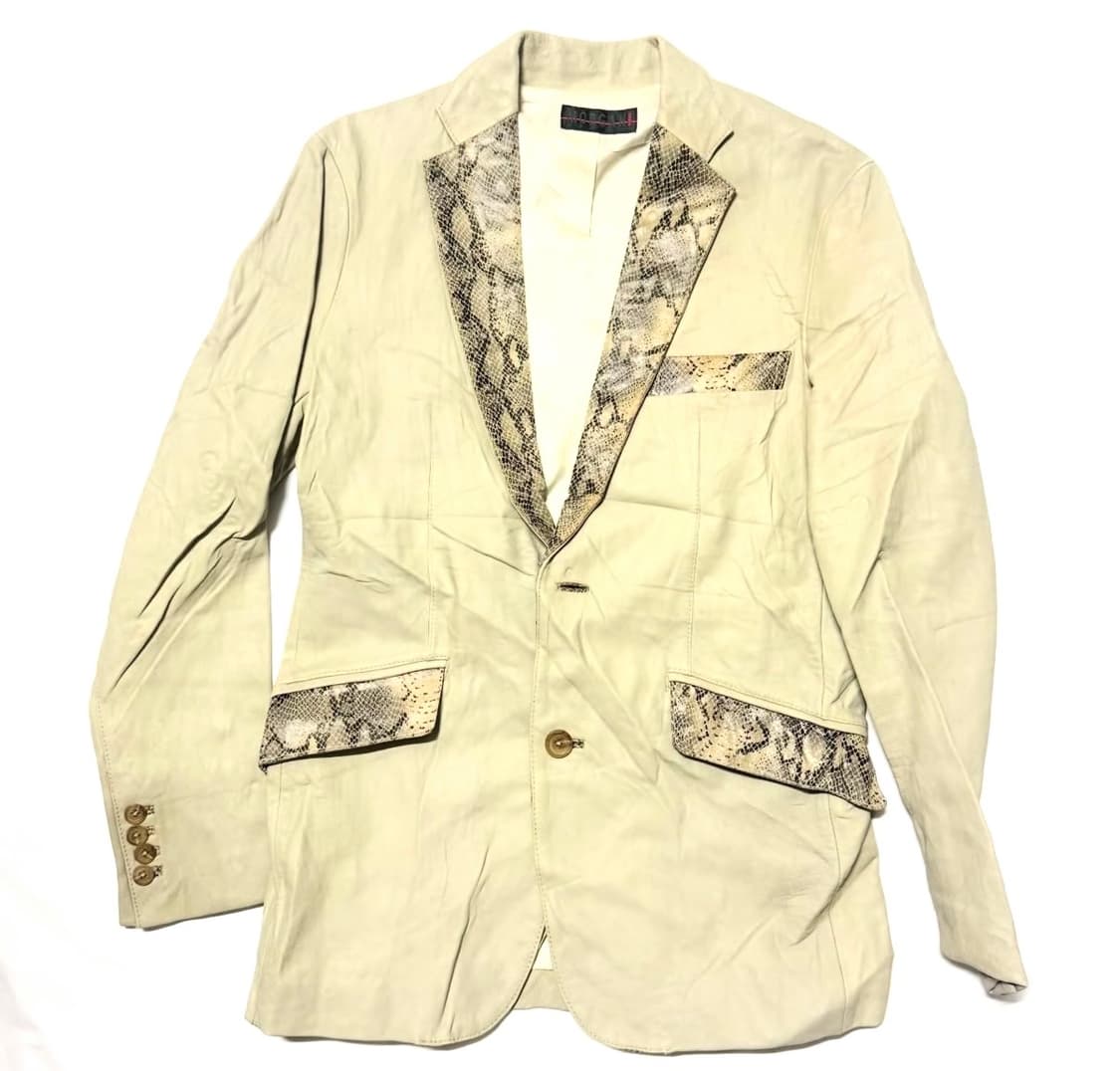 Morgan - 레더 블레이저 자켓 상품이미지1