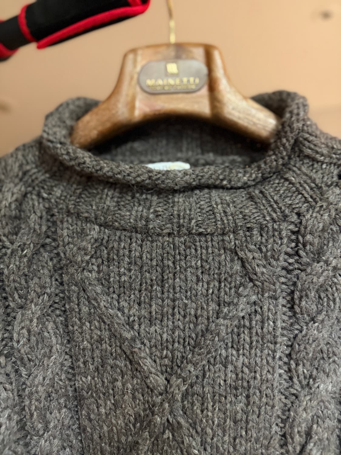 (L) 롤넥 피셔맨 스웨터 헤비울 폴로 polo rrl 드레익스 상품이미지2