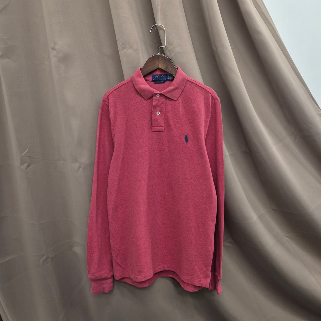 폴로 랄프로렌 긴팔 카라티 S 상품이미지1