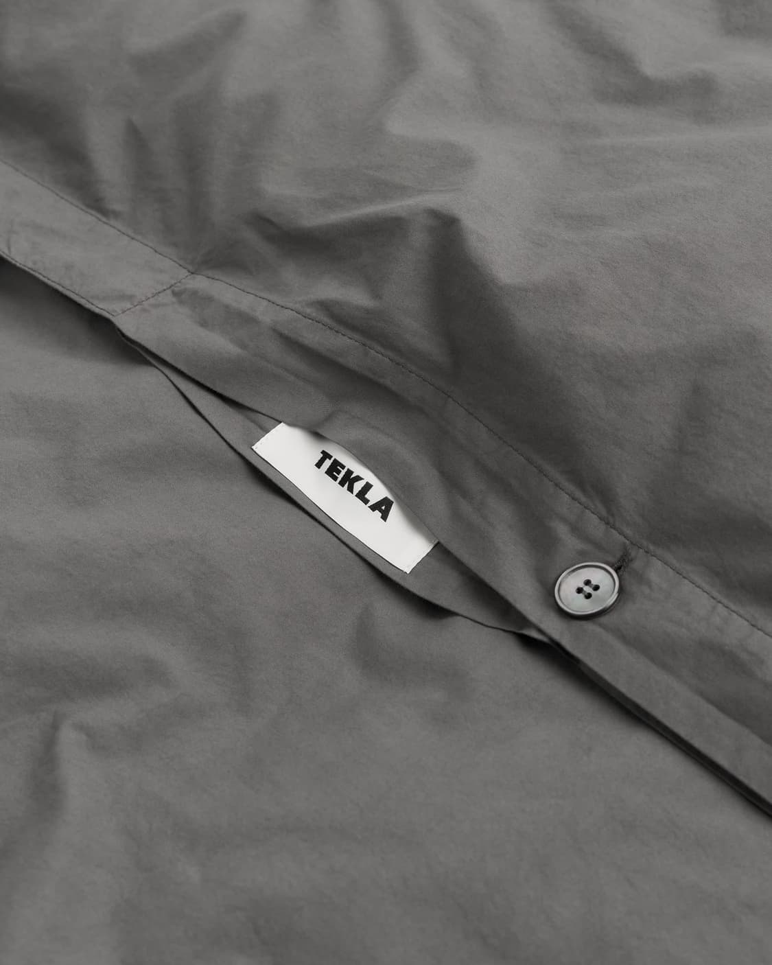 테클라 percale duvet cover(이불 커버) 다크타우페 상품이미지3