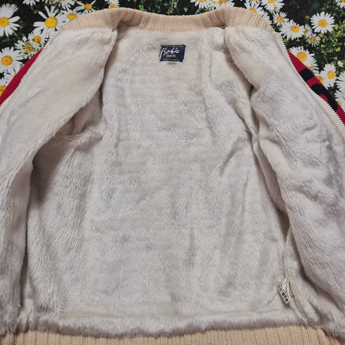 Eastboy Bob's TAILOR 미식축구 코위찬 니트자켓 M 상품이미지4