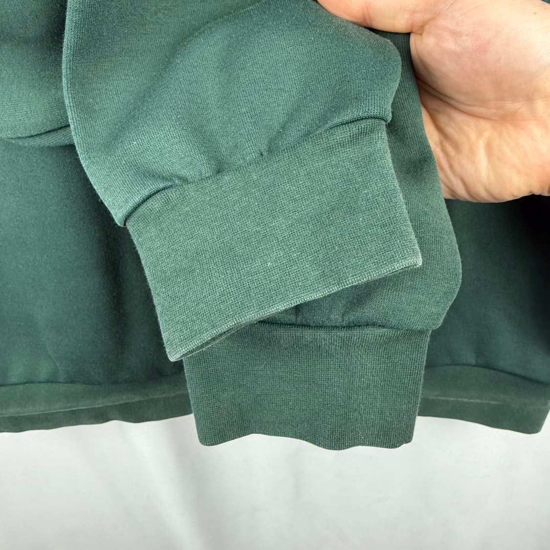 (M) 라코스테 오토만 저지 크루넥 그린 상품이미지4