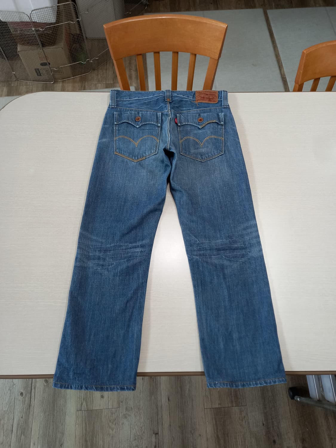 31 리바이스521 HongKong 워싱 일자진 31-507 상품이미지2