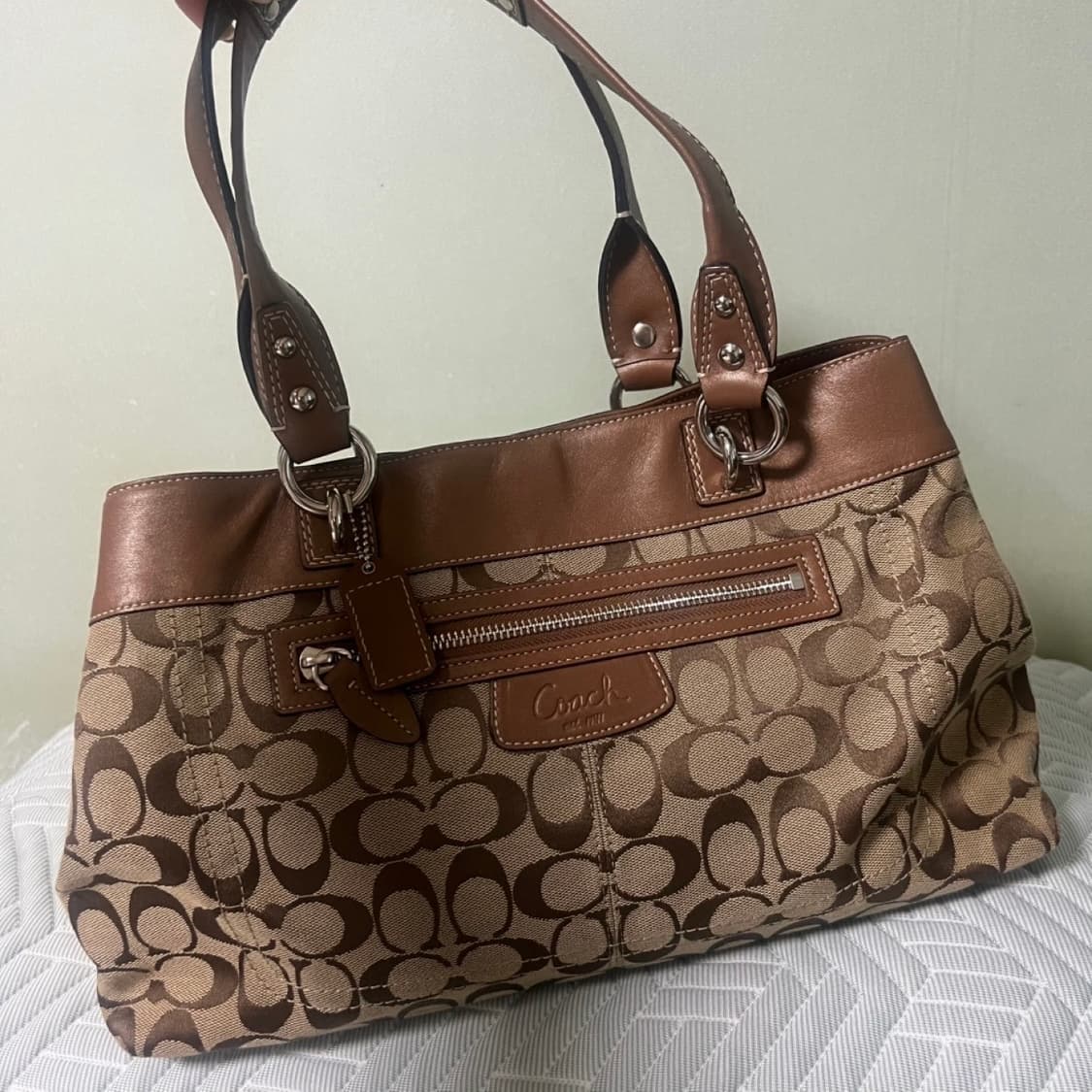 (정품) 코치 F15533 시그니처 토트백 상품이미지3