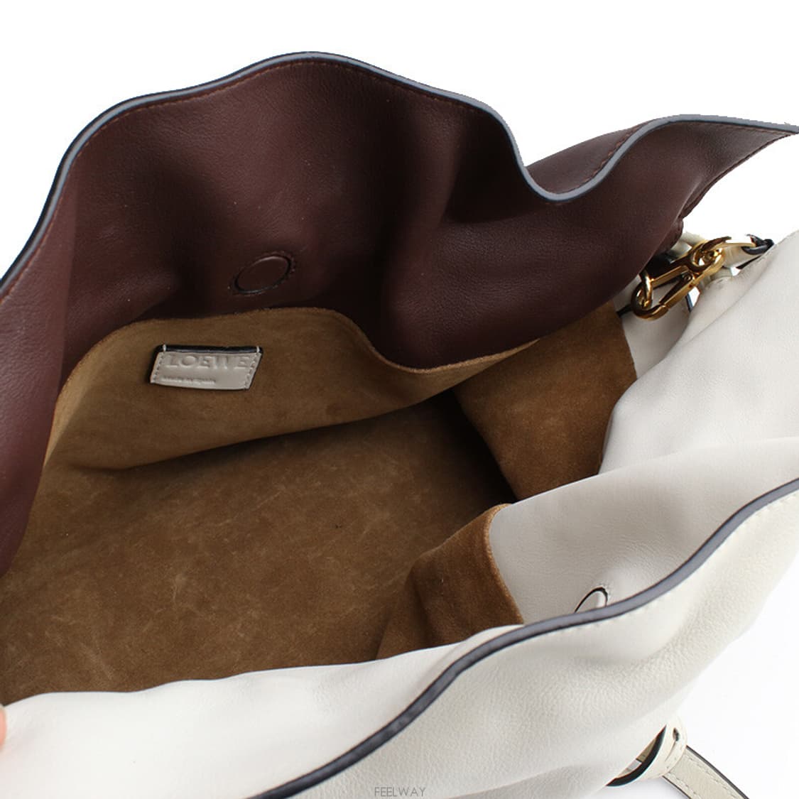 로에베 플라멩코 투톤 크로스백 상품이미지5