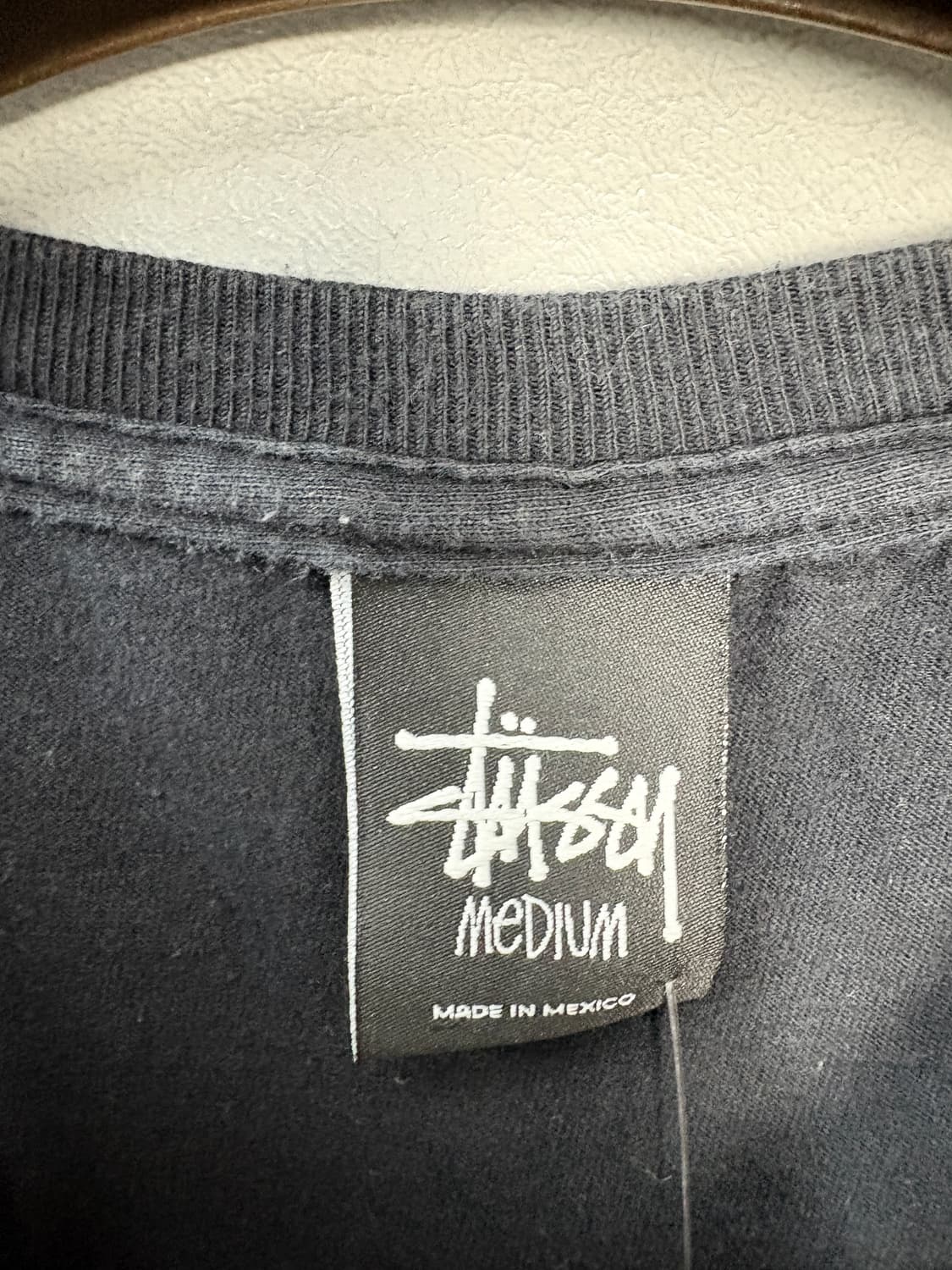 스투시 NO4 플라워 블랙 반팔 A3665 상품이미지5