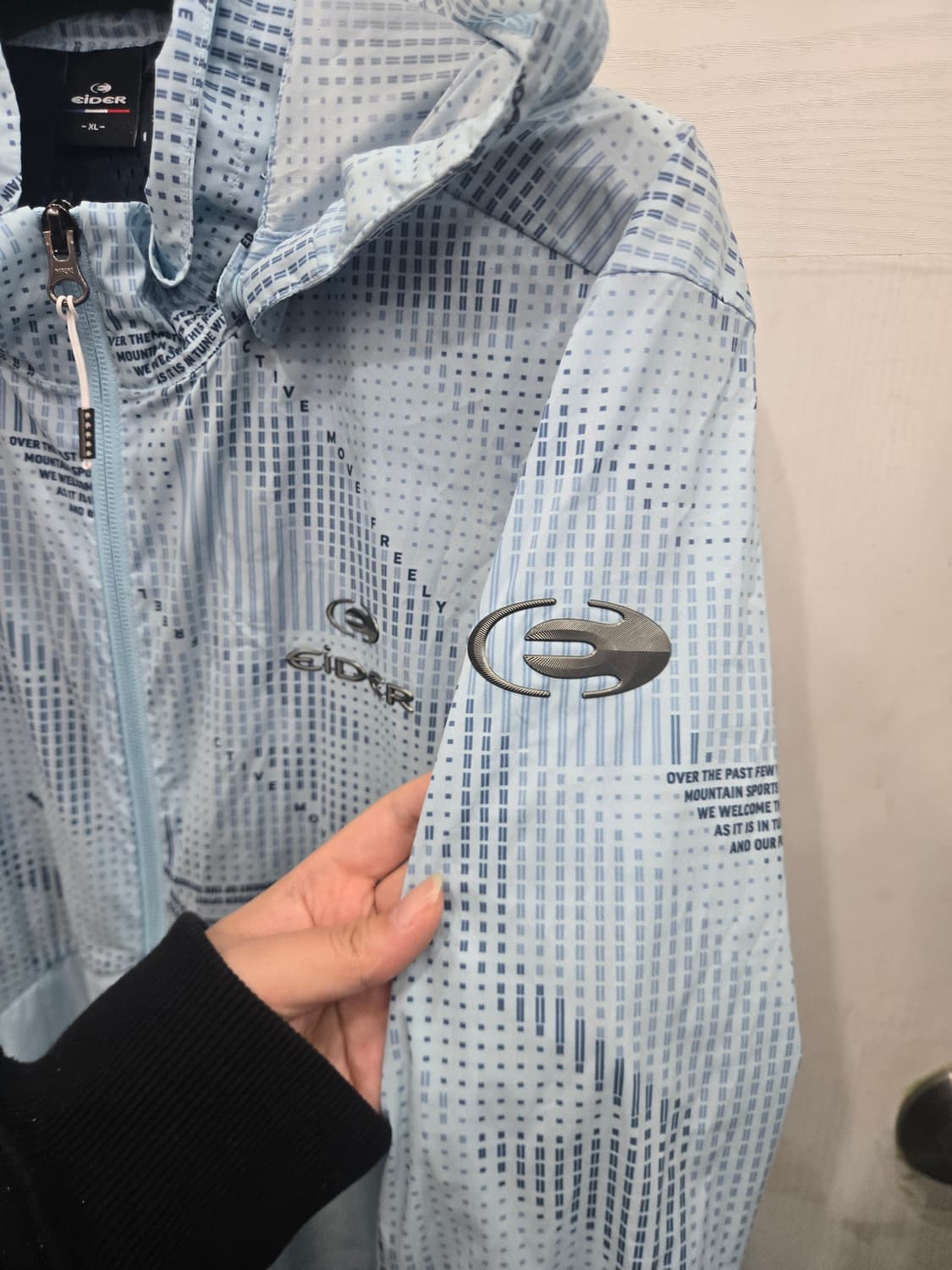 105,XL )) EiDER 아이더 바람막이 점퍼! 시원한 색상!~ 상품이미지3