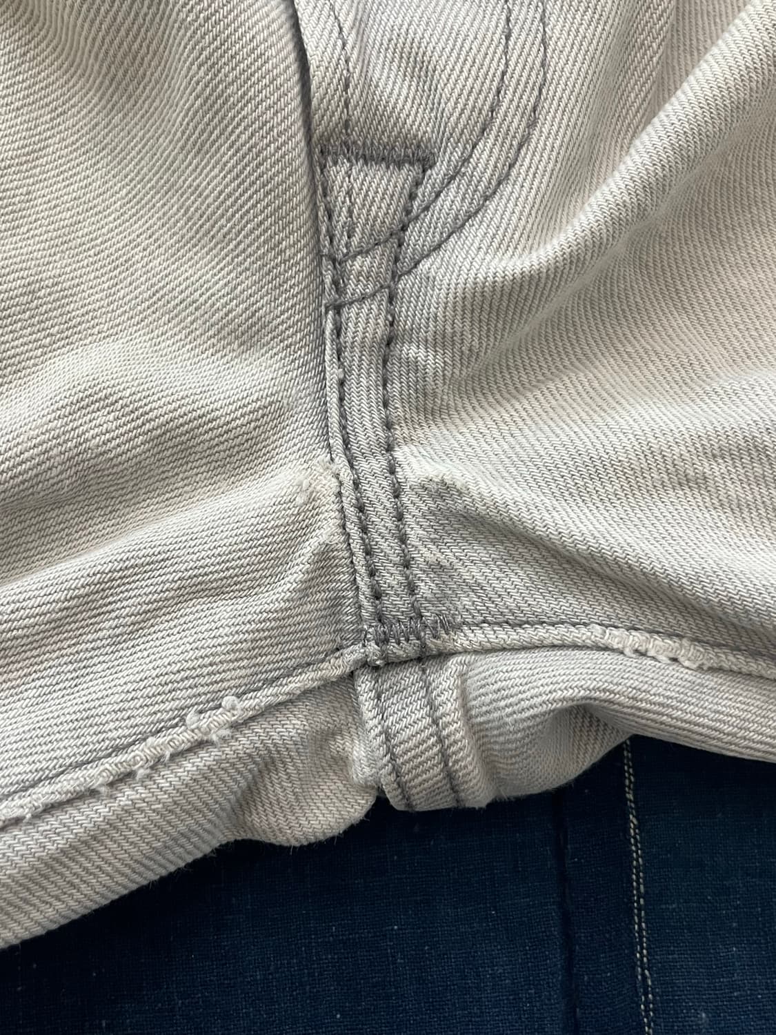 빈티지 리바이스 501 데님 팬츠 그레이 상품이미지8