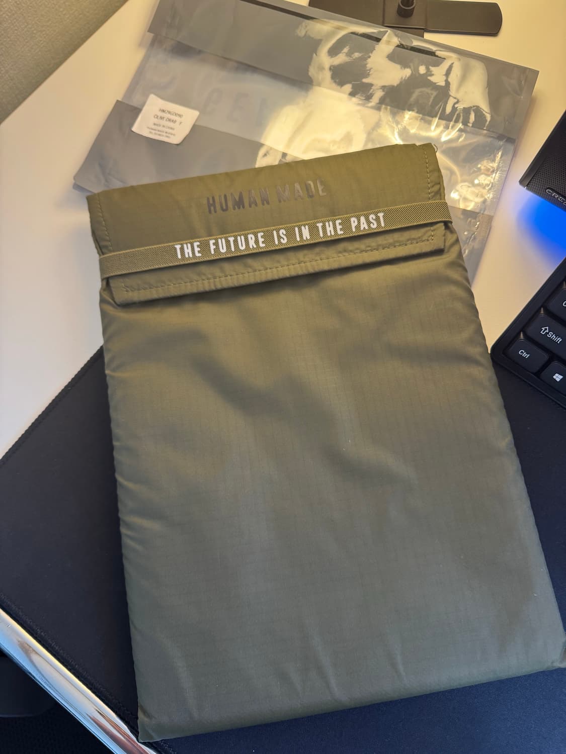 휴먼 메이드 나일론 PC & 태블릿 케이스 14인치 올리브 드랩 상품이미지4