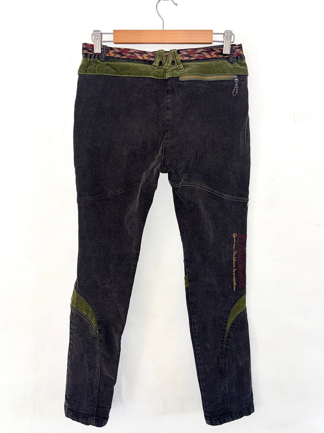 고프코어 배색 테크 팬츠 (deuter, 벨트포함) 상품이미지2