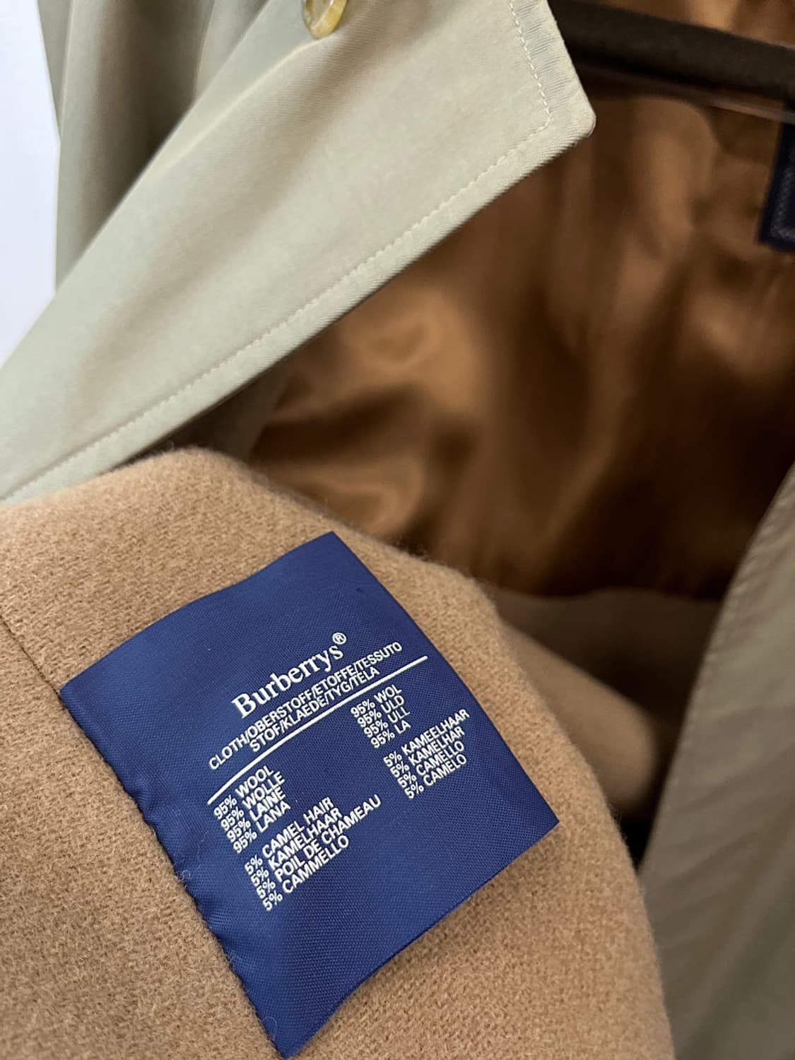 105) 버버리 올리브그린 개버딘코트  상품이미지10