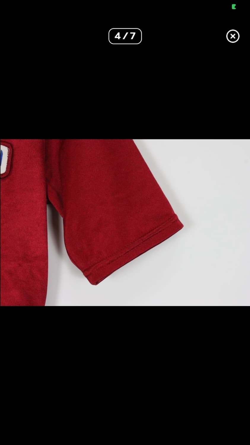 히스테릭글래머 fucked up 반팔 집업 티셔츠 상품이미지4