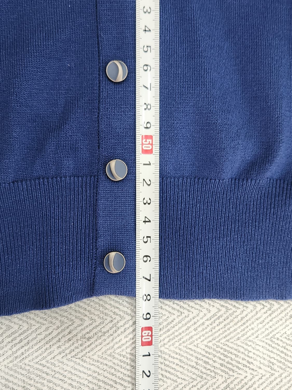 [77] 에셀리아 S.LRIAHH.7 네이비 쉬폰 가디건 77 상품이미지9