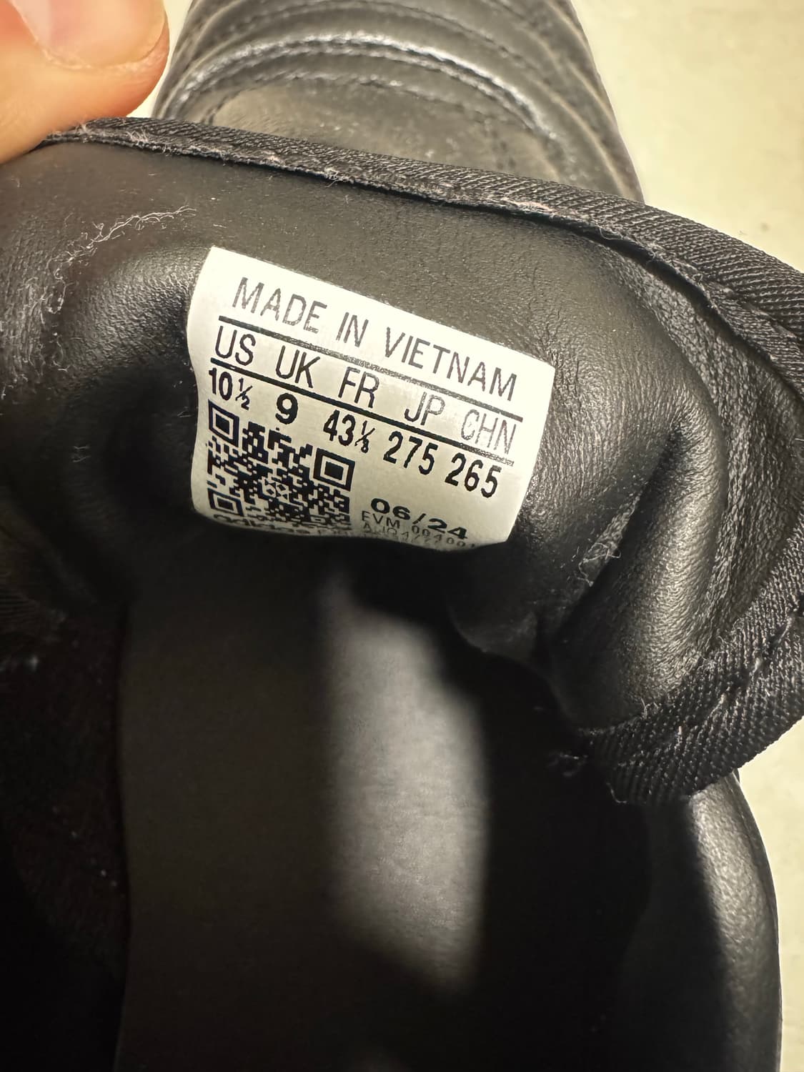 아디다스 태권도화 블랙 275 상품이미지4