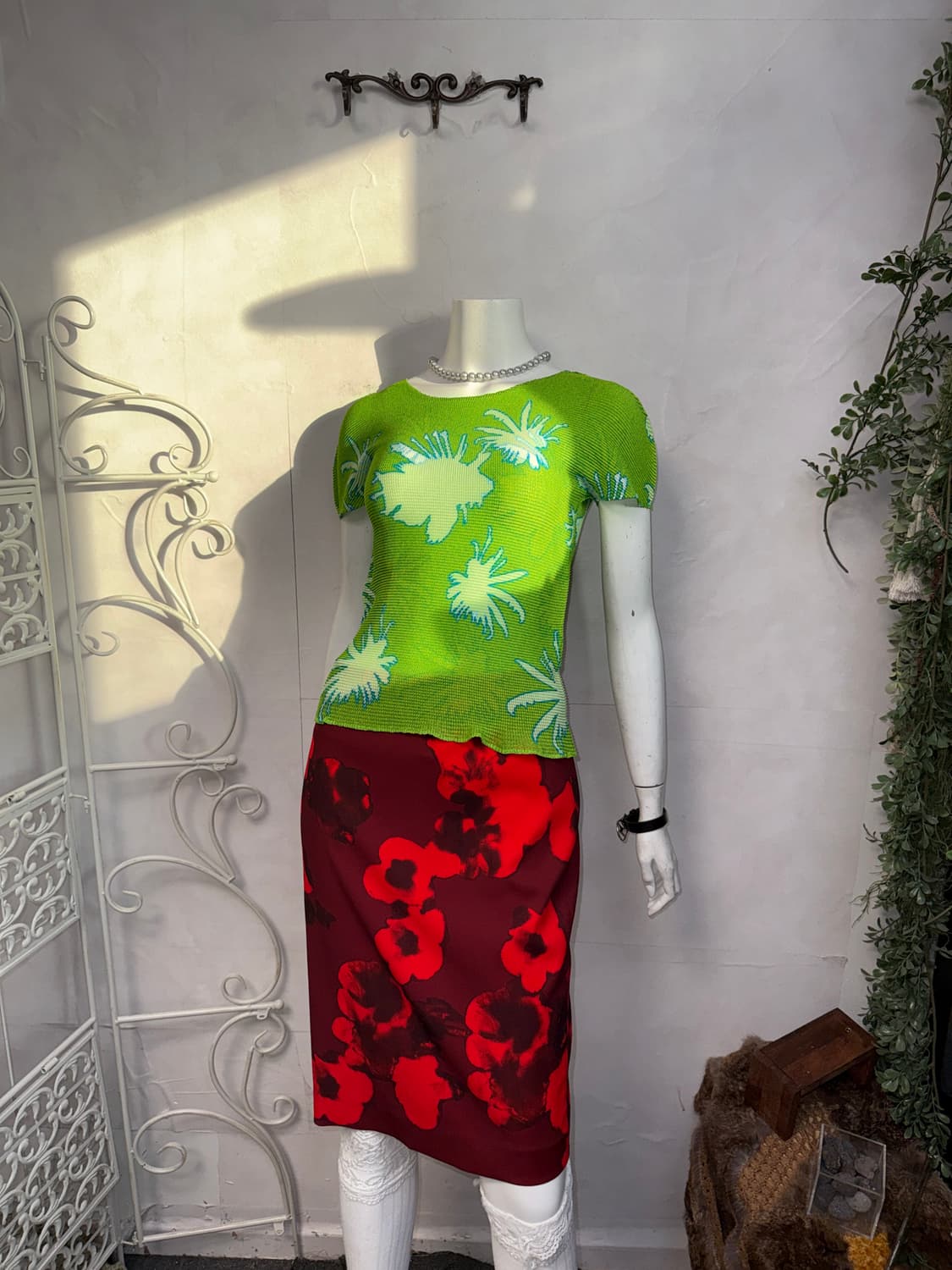 ISSEY MIYAKE Me printed stretch pleats t 상품이미지3