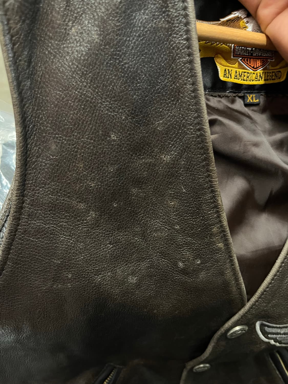 할리데이비슨 100주년 가죽 베스트 (100) 상품이미지6