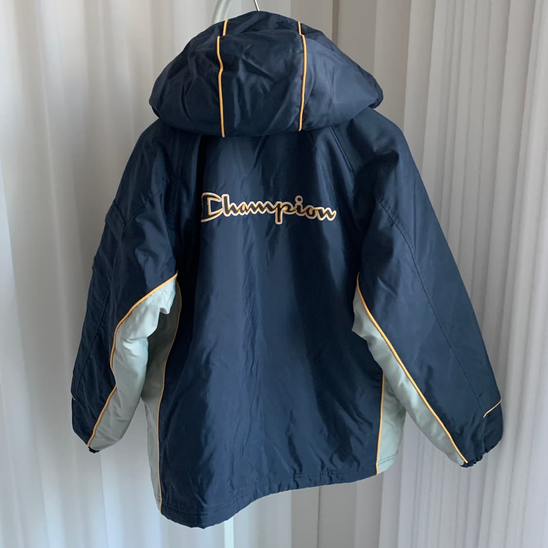 챔피온 CHAMPION 빈티지 바람막이 자켓 키즈 패딩 상품이미지3