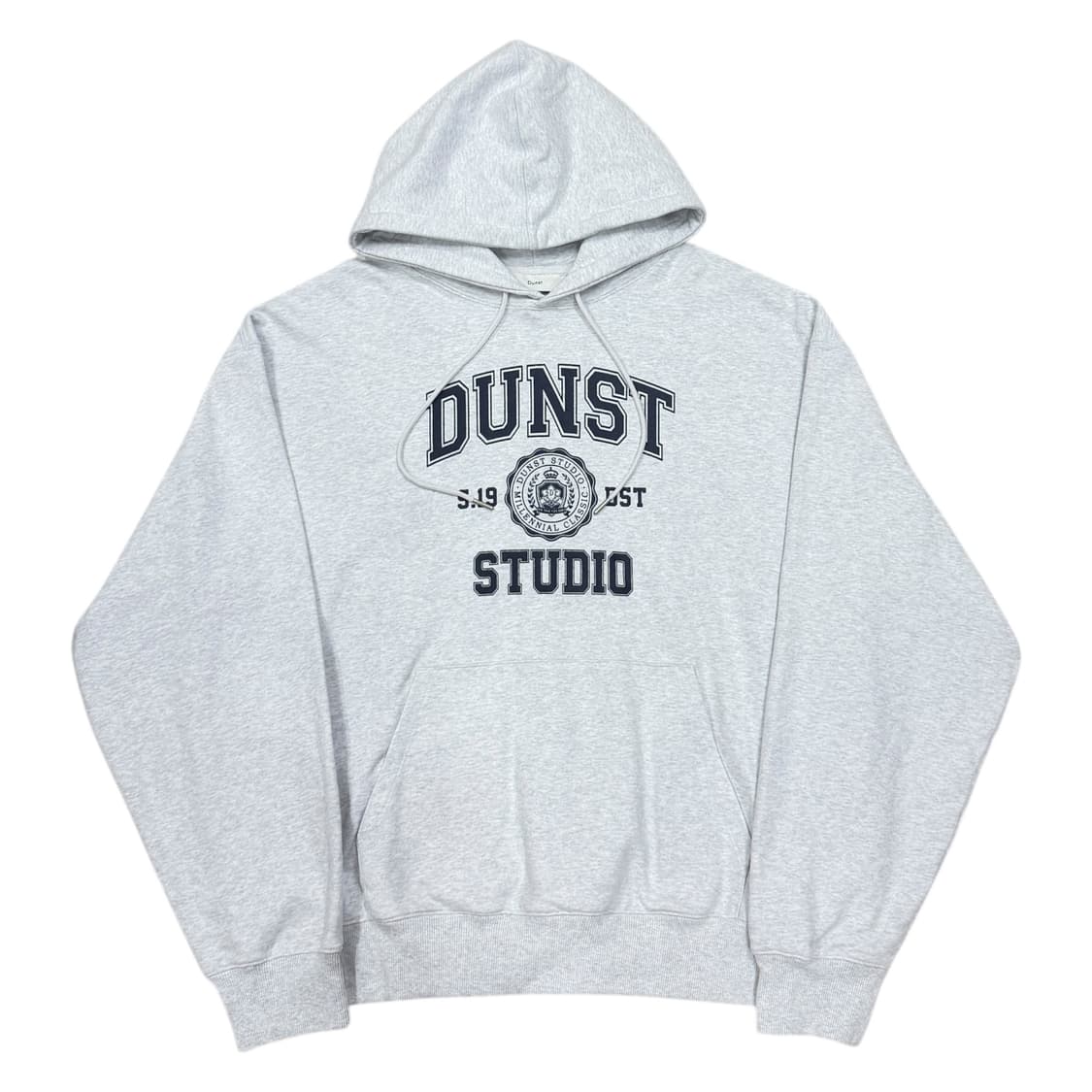 DUNST 던스트 클래식 로고 스웻 후드티 그레이 XL 상품이미지1