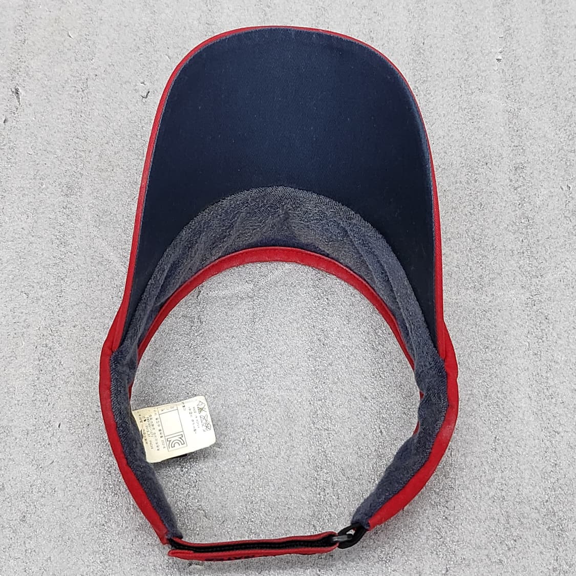 PEARLY GATES 정품 썬캡 레드 56cm 상품이미지6