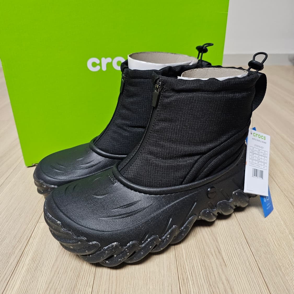 270 새제품) 크록스 에코 부츠 Z 쉴드 방한화 부츠 장화 체감 275 상품이미지5