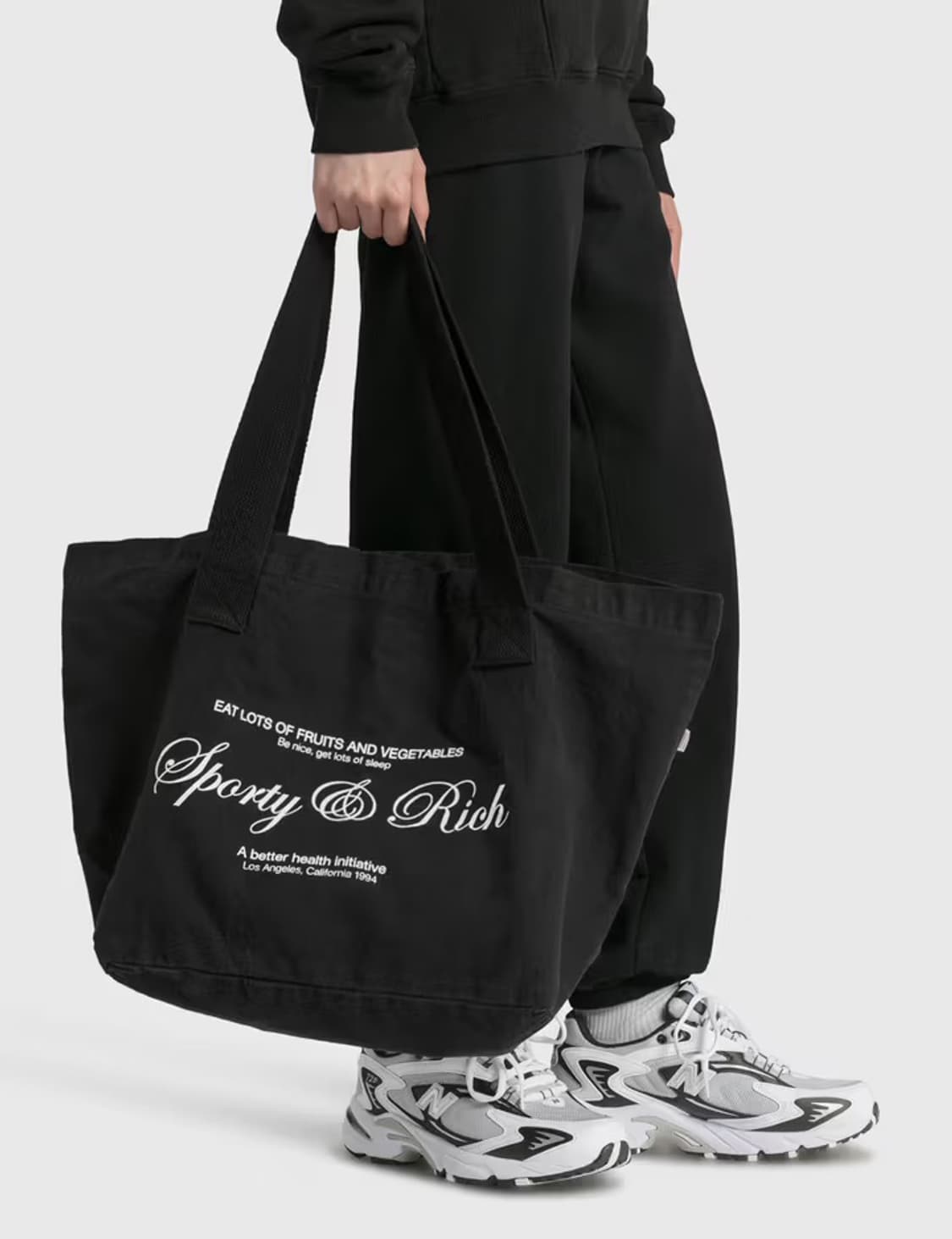스포티앤리치 워시드 코튼 토트백 상품이미지6