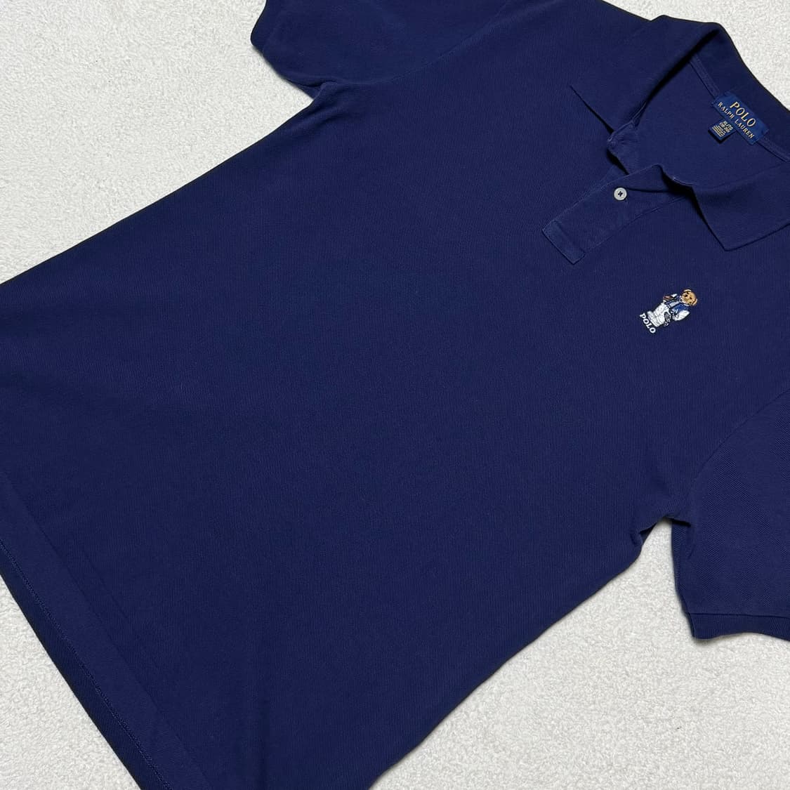 폴로 랄프로렌 테디베어 네이비 카라 반팔 상품이미지3